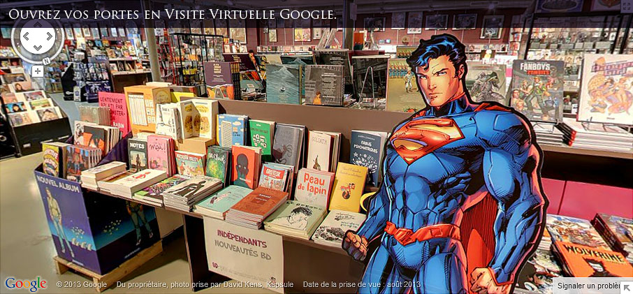 Une visite virtuelle 360° Google
